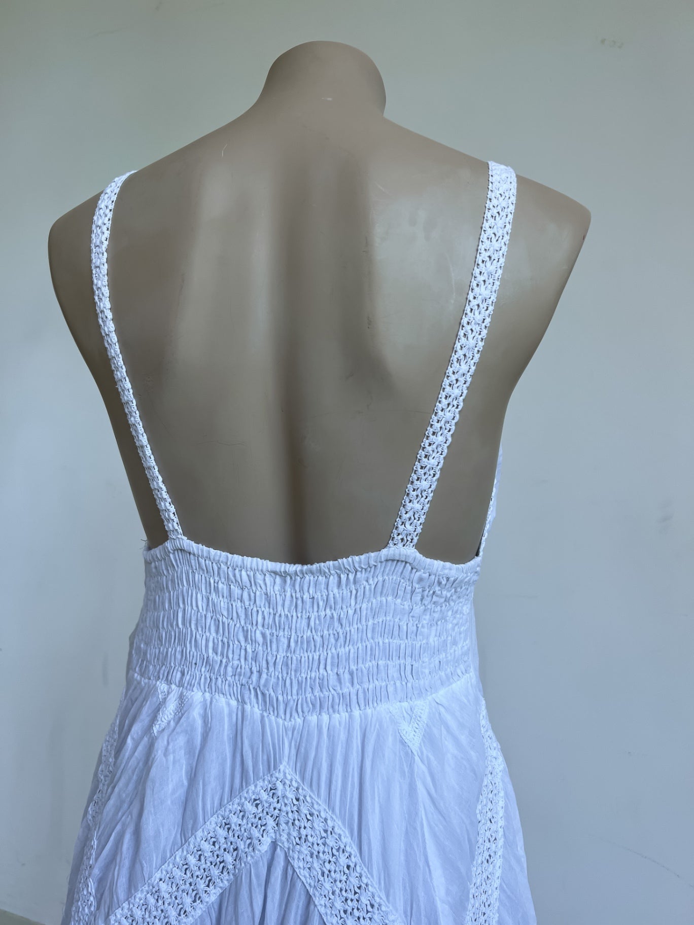 TALISSA - White Summer Dress - S