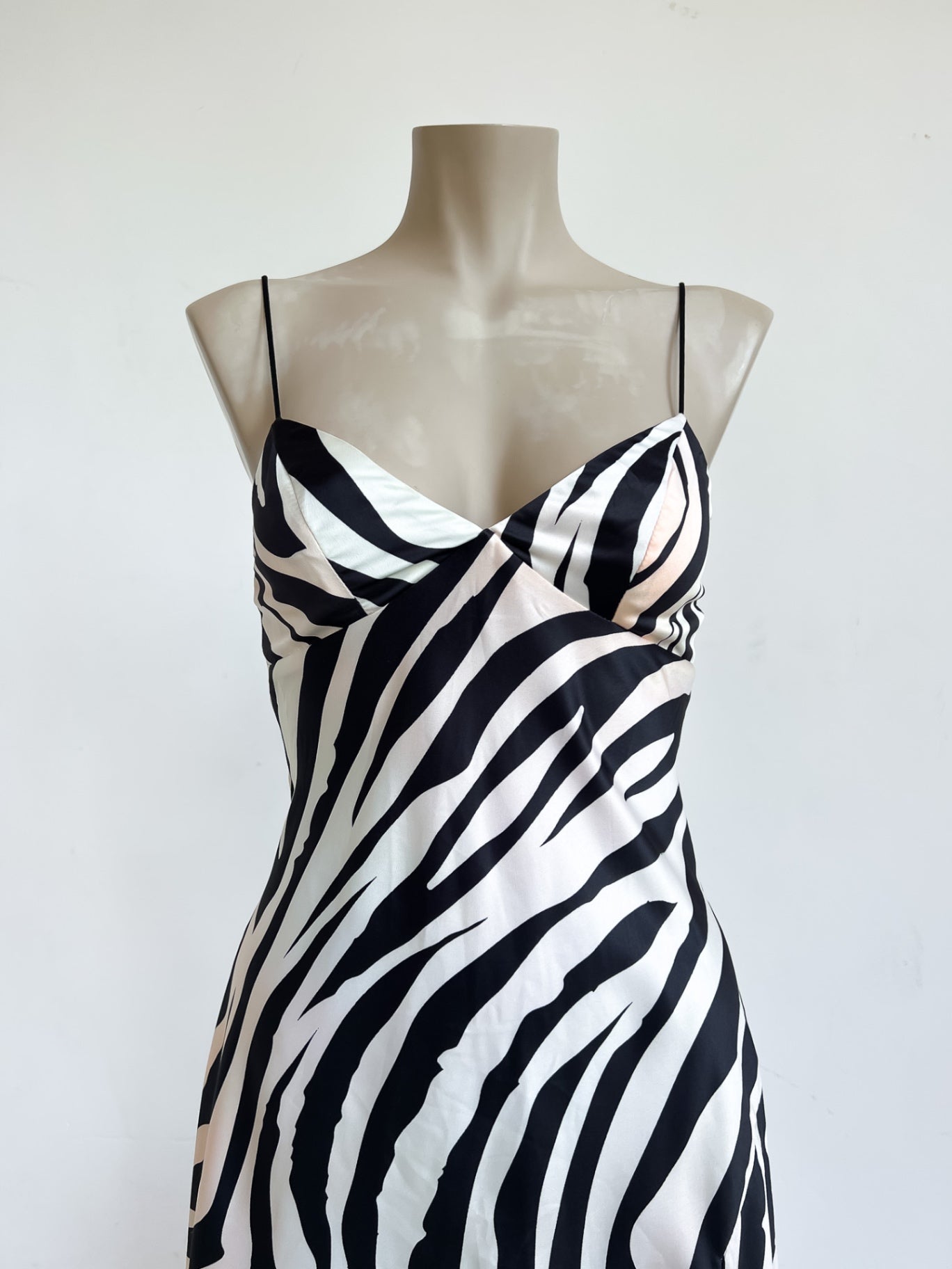 TALISSA - Zebra Dress Black and White - 8