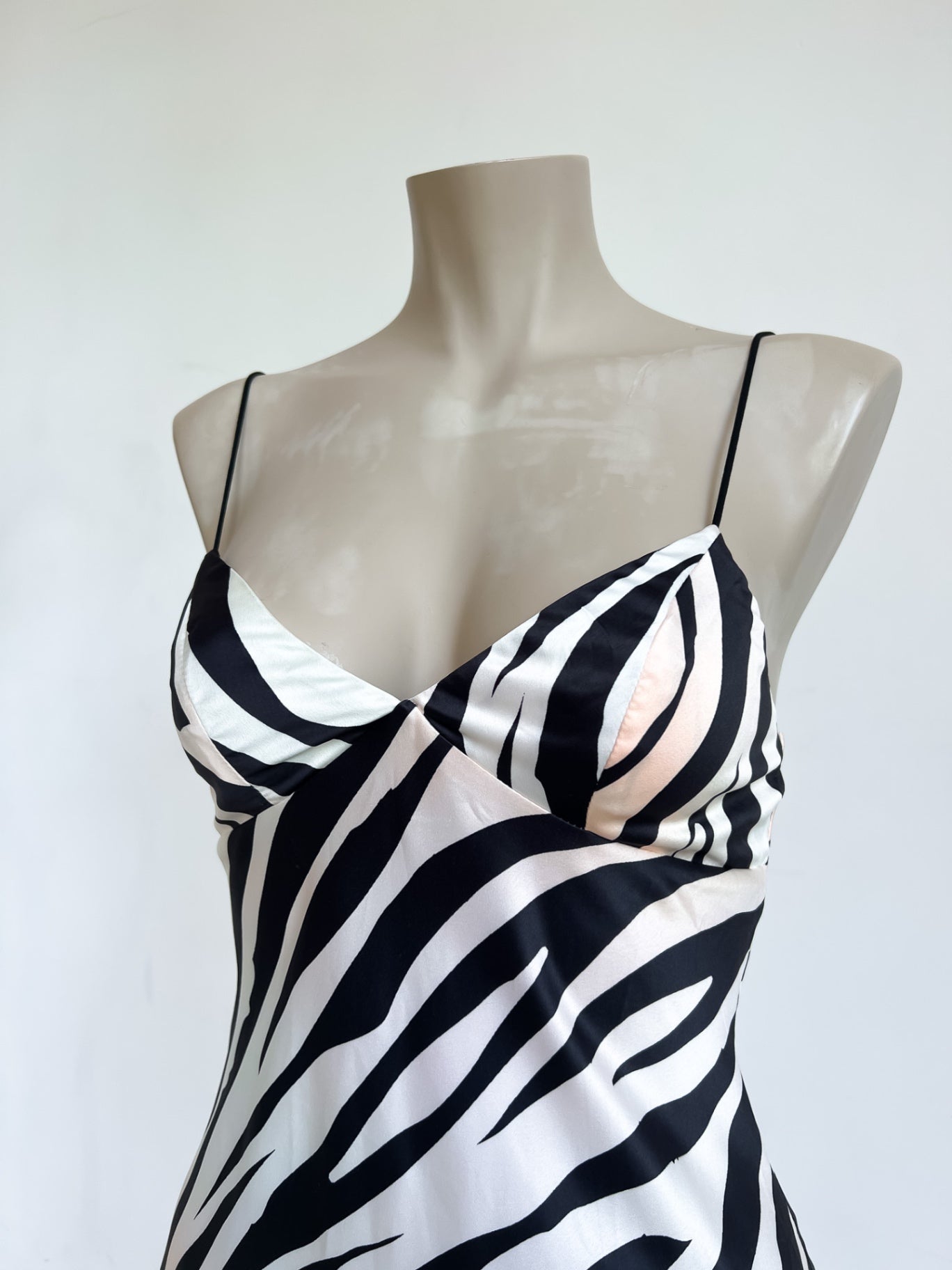 TALISSA - Zebra Dress Black and White - 8