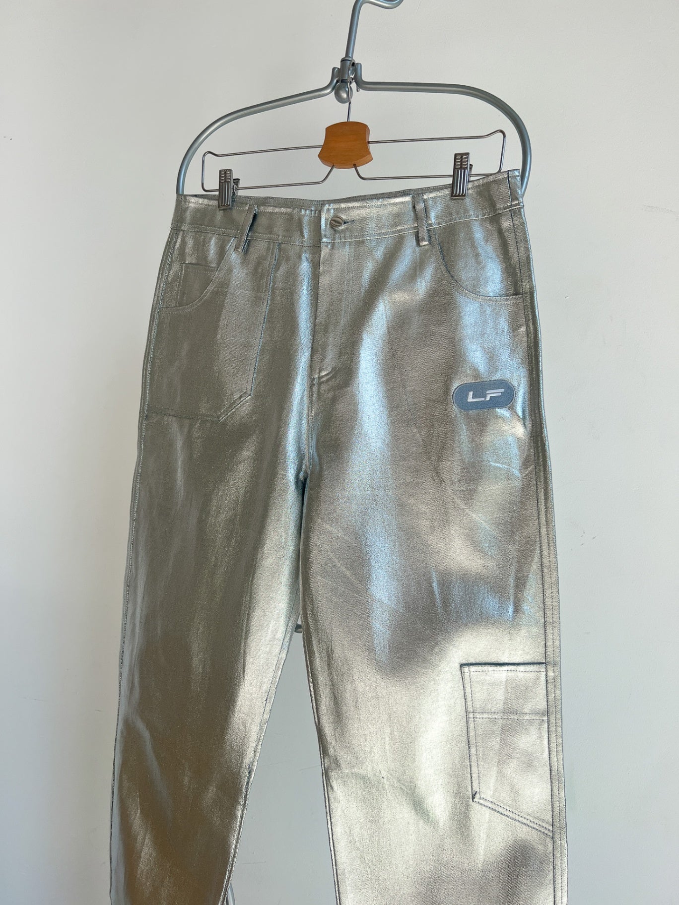 LaFam Pants M Silver