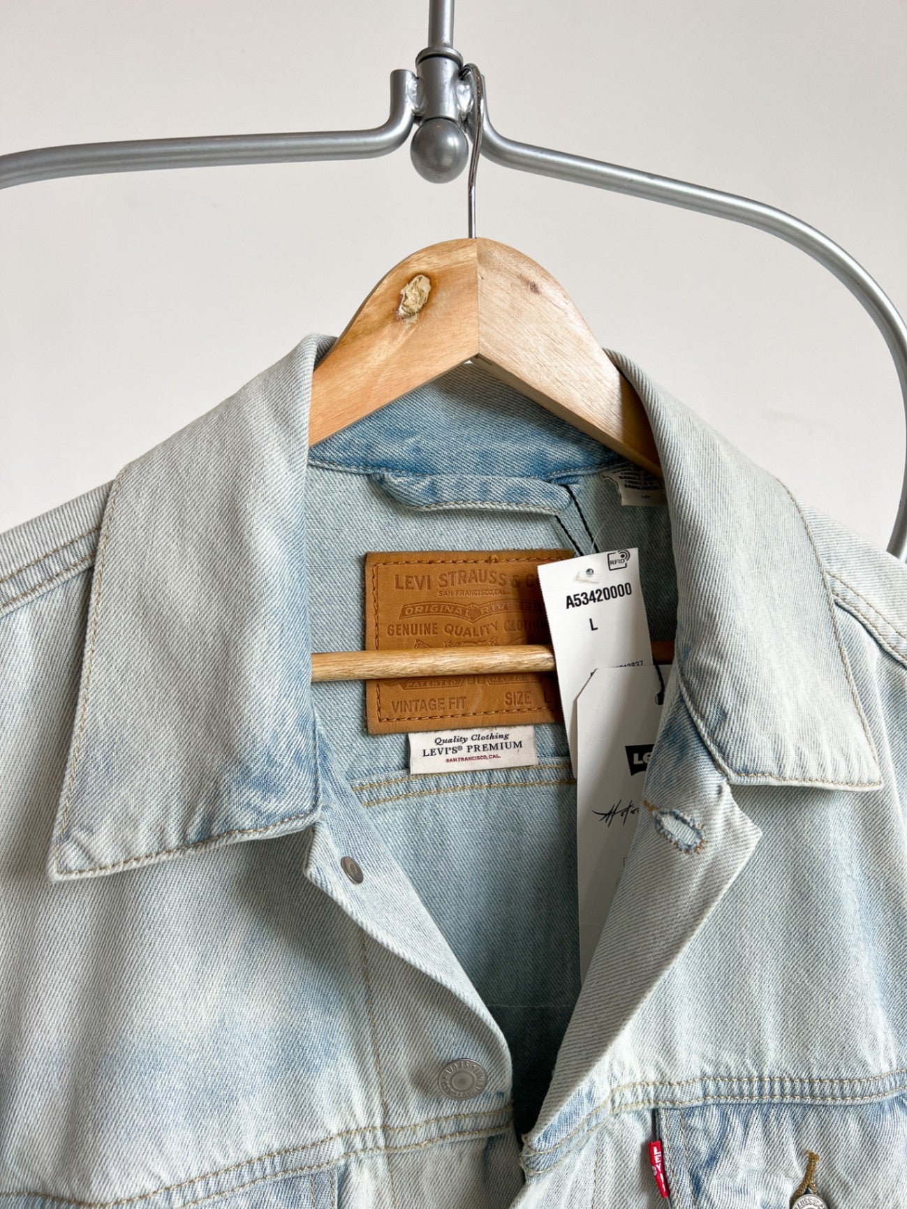 Levi's x Atelier Reservé Jacket L Light Blue