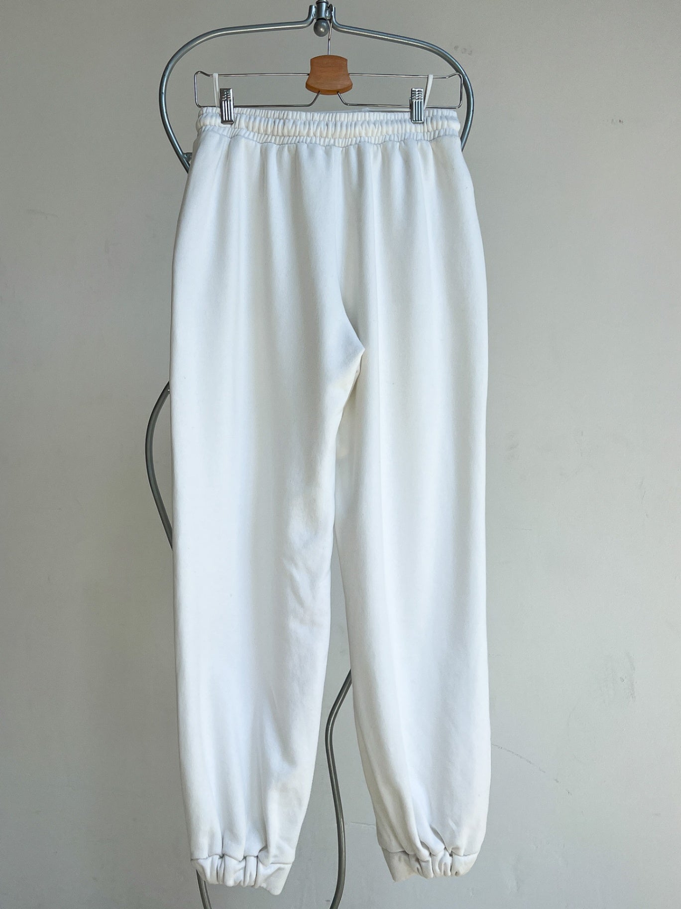 MARTHE - Bershka bComfy Sweatpants M White