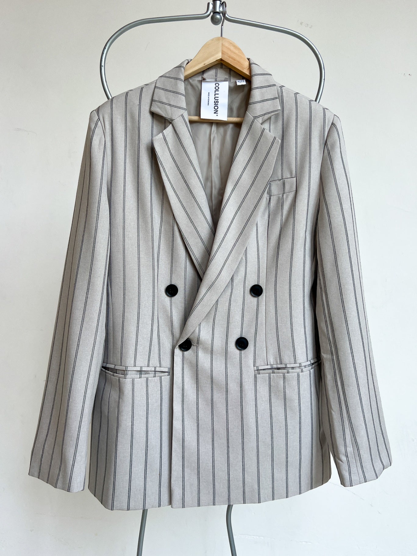 MARTHE - Collusion Blazer 44 Gray