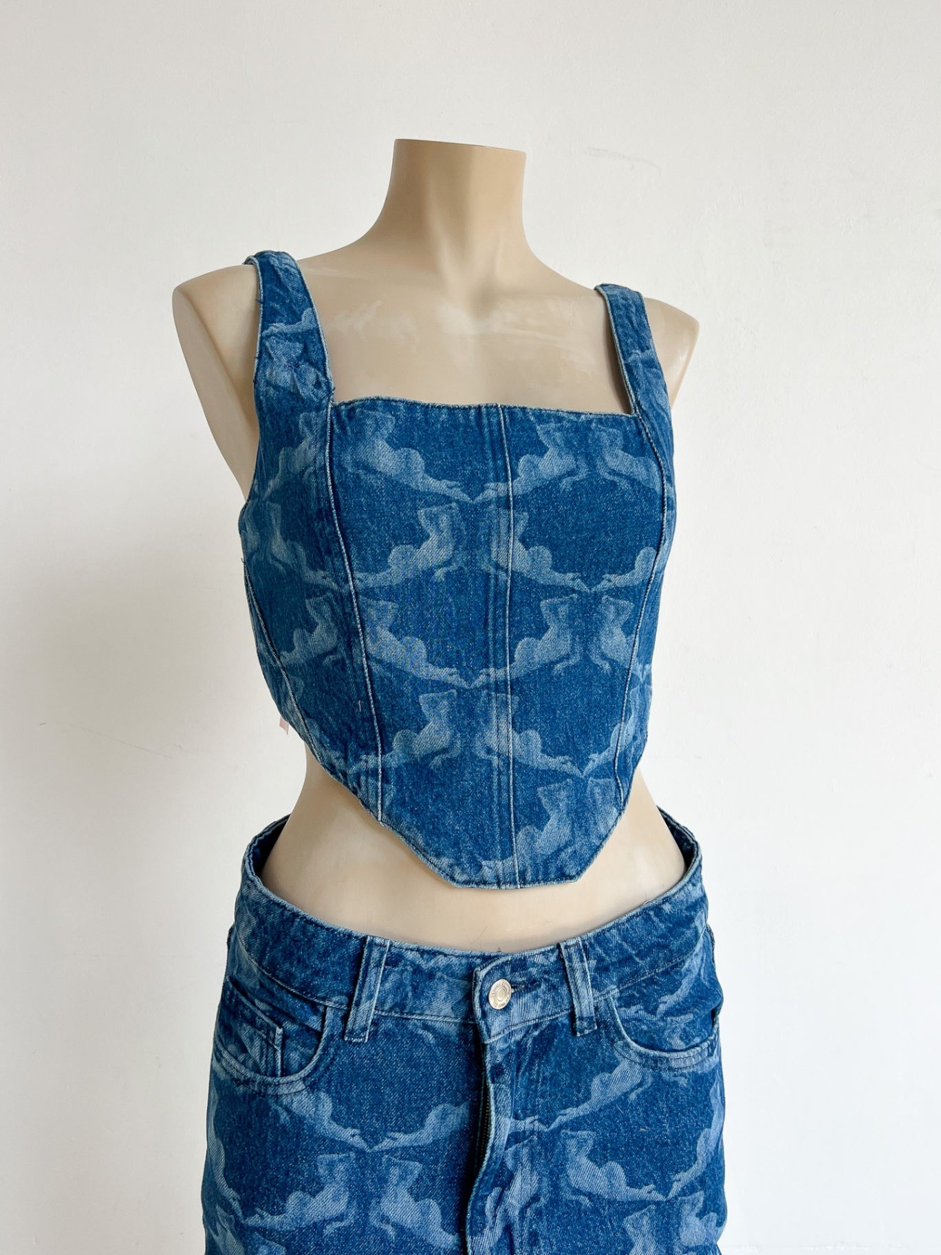 MARTHE - Bershka x MaMi Set S Blue