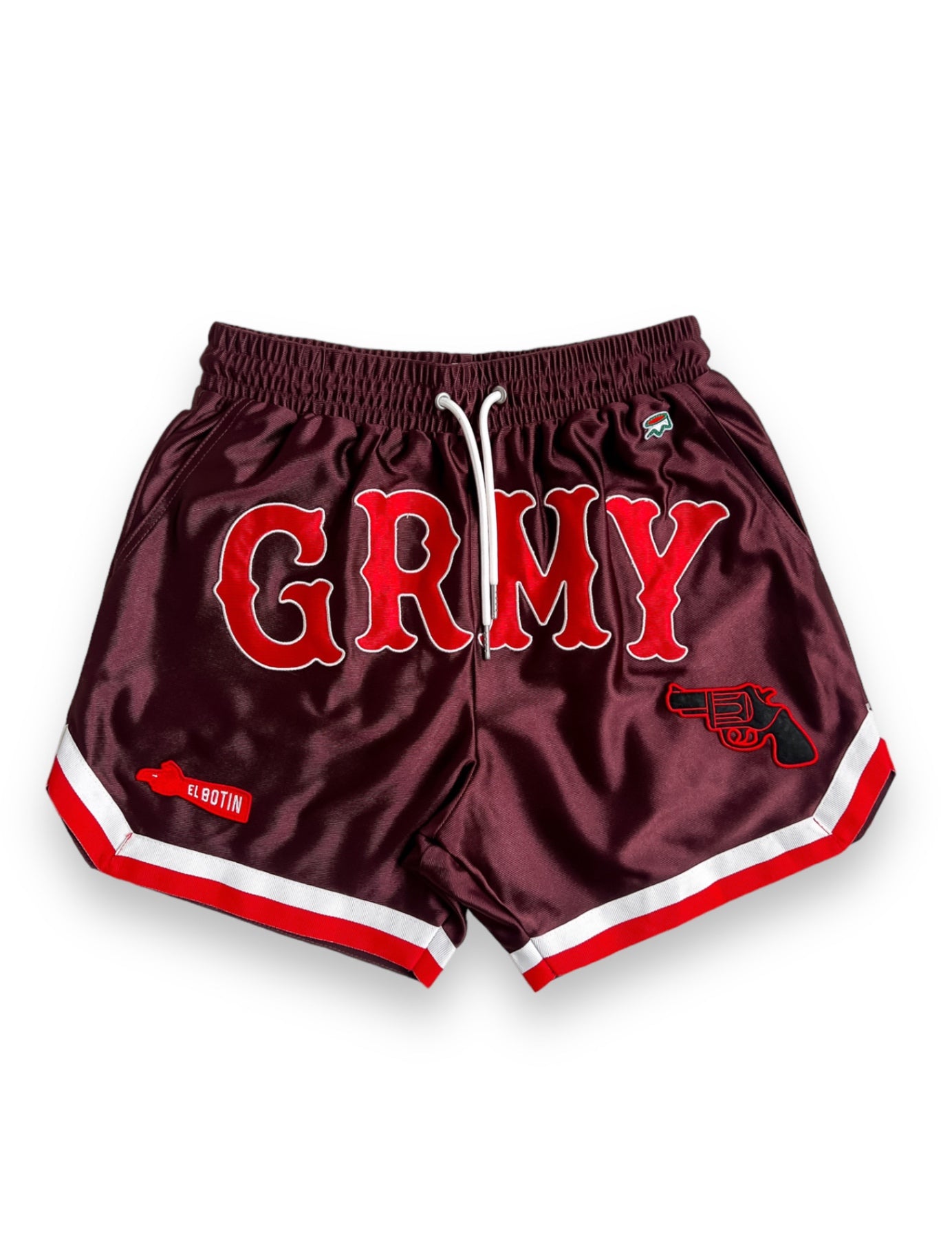 MARTHE - Grimey Shorts S Maroon