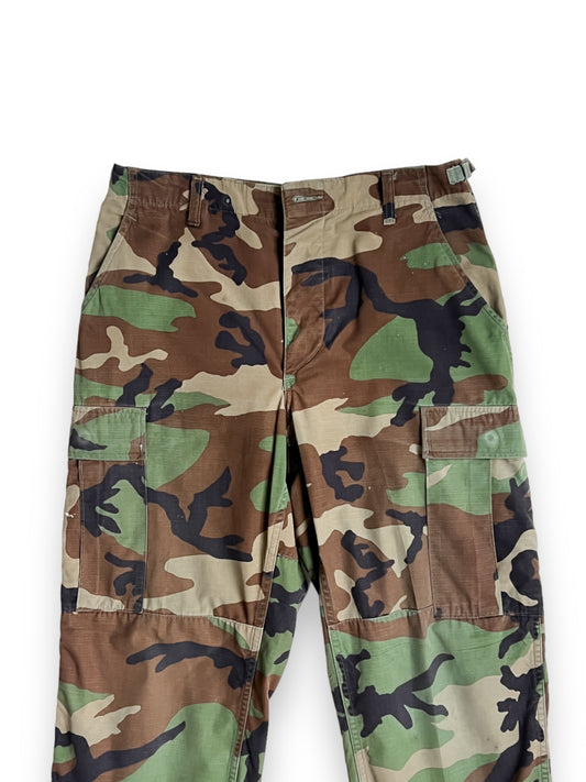 MARTHE - Vintage Cargo Pants S/M Camouflage