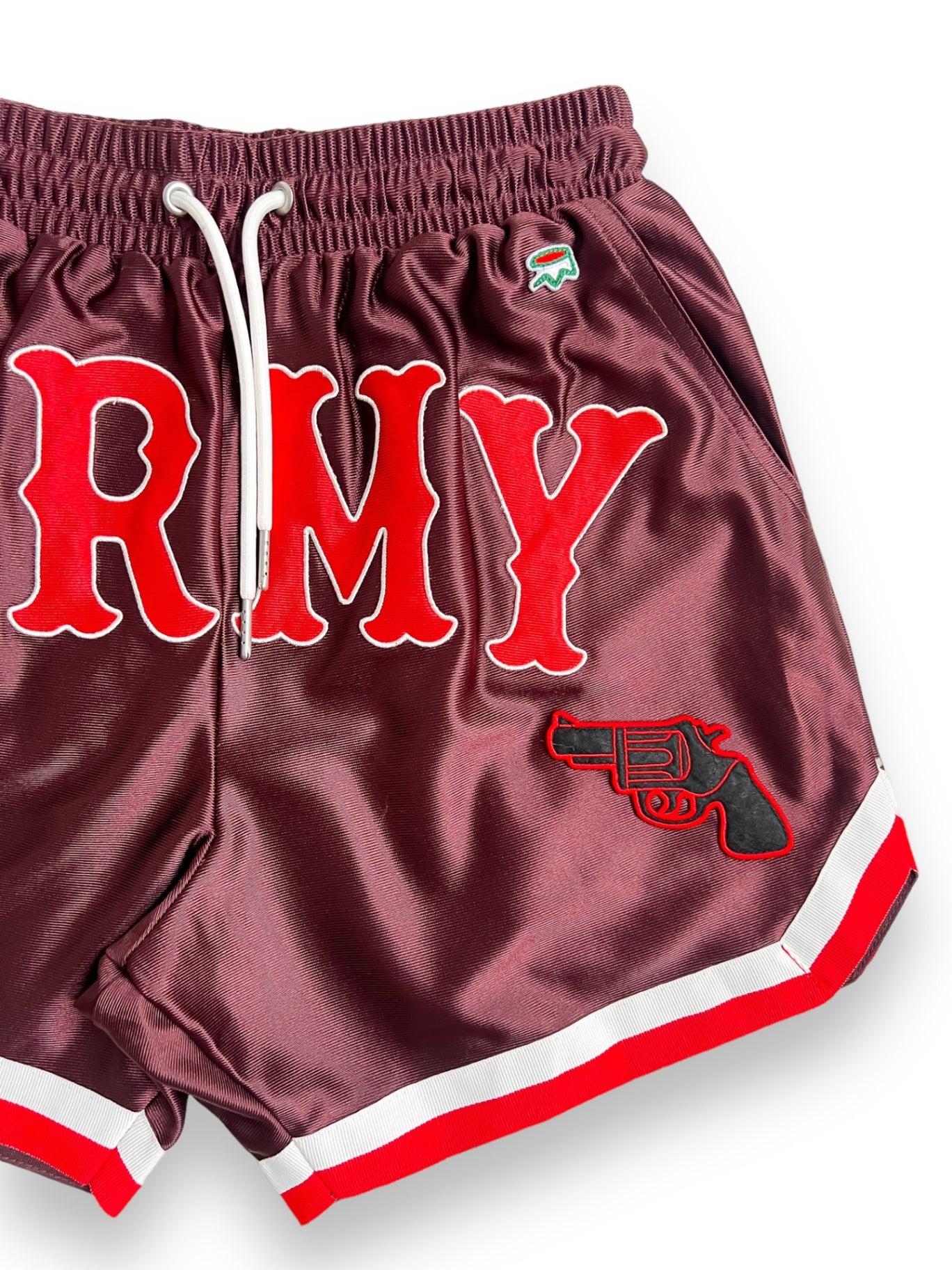 MARTHE - Grimey Shorts S Maroon