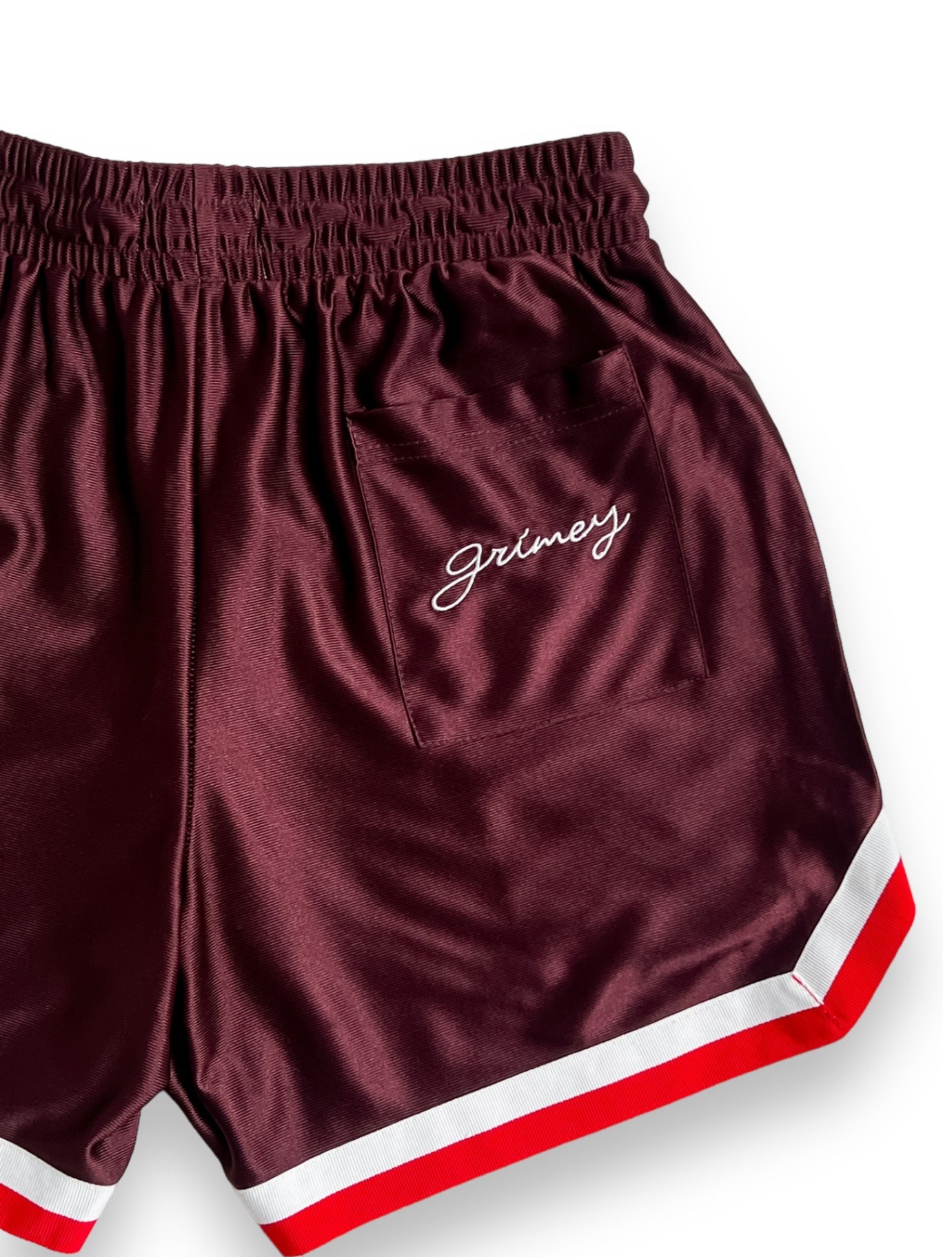 MARTHE - Grimey Shorts S Maroon