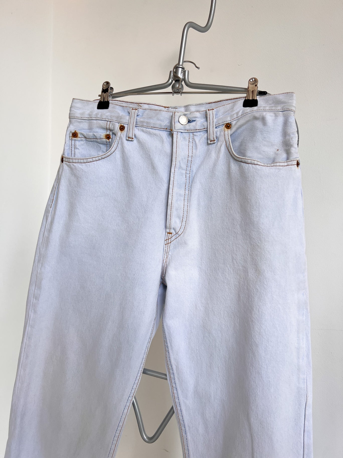 MARTHE - Levi's 501 Jeans W34L36 Light Blue