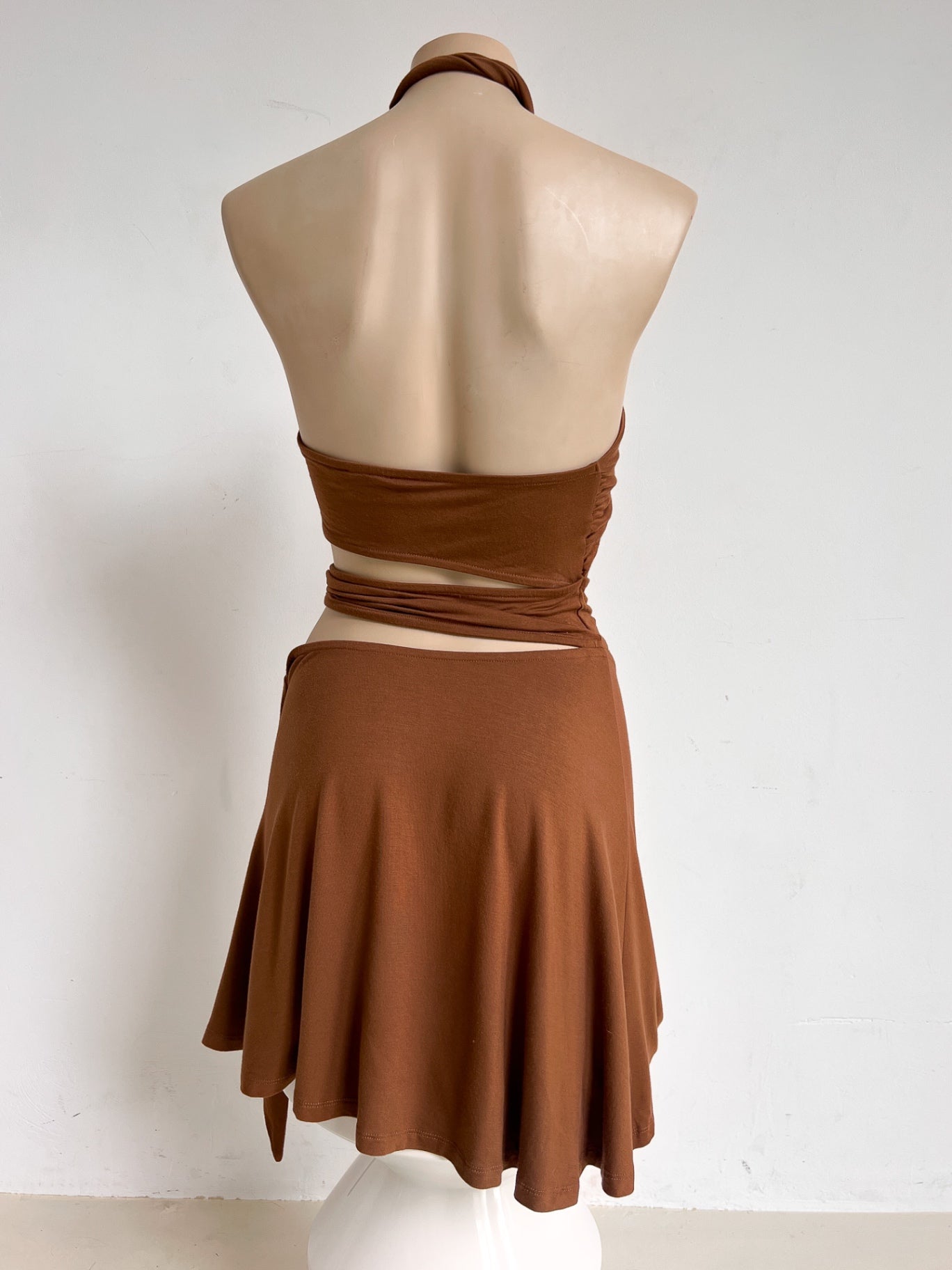 MARTHE - NA-KD Dress S Brown