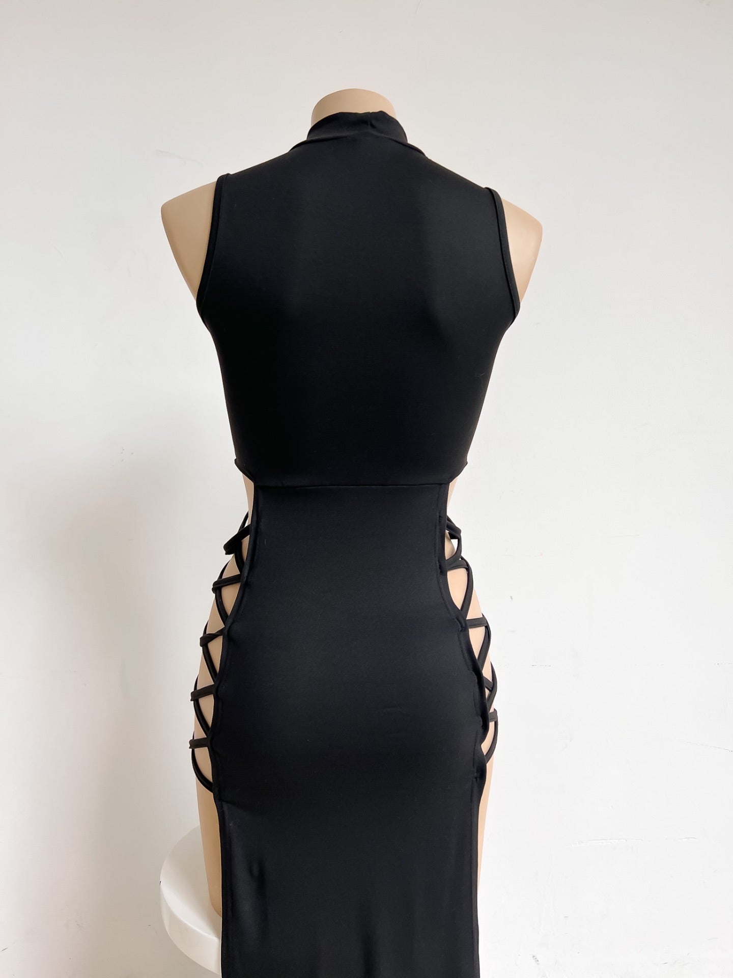 MARTHE - Party Dress S Black