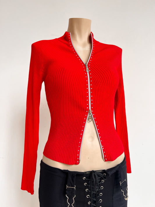 MARTHE - Bisou D'eve Jacket S/M Red