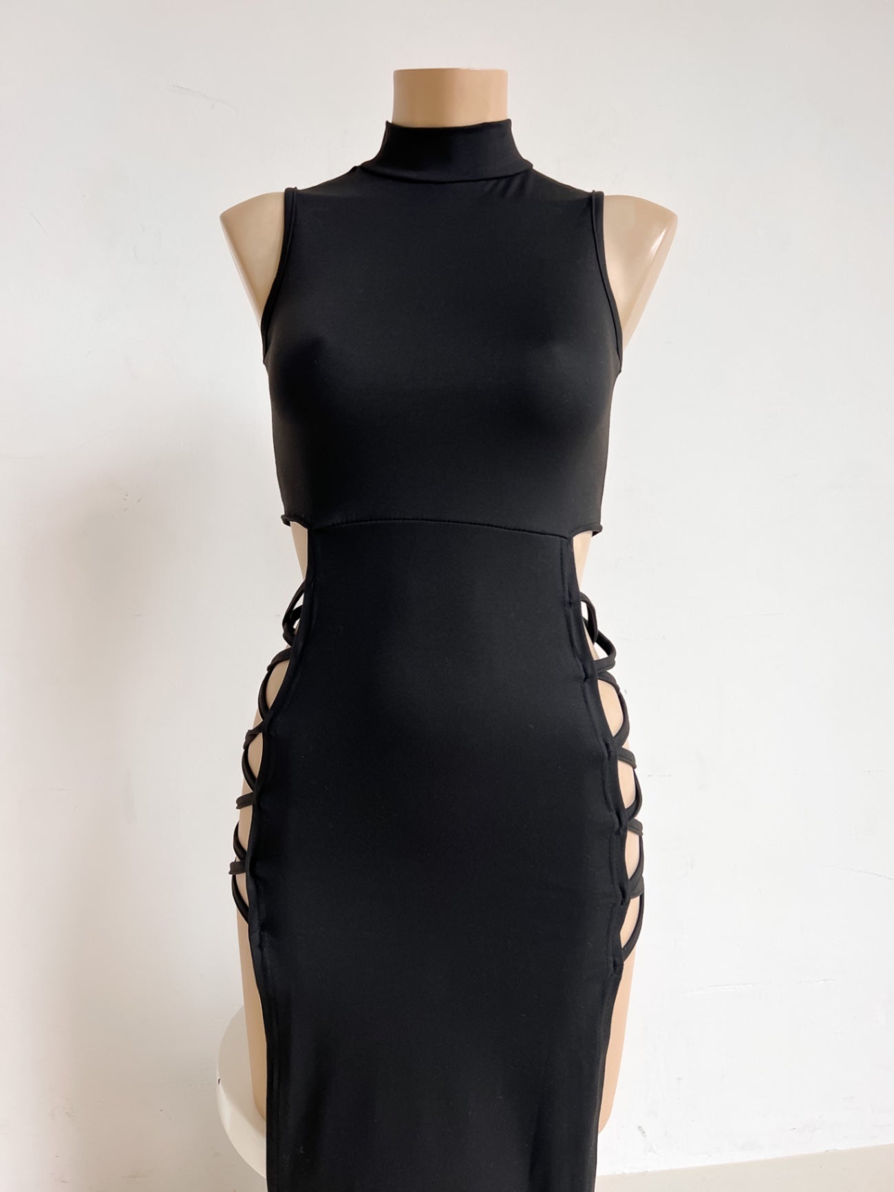 MARTHE - Party Dress S Black