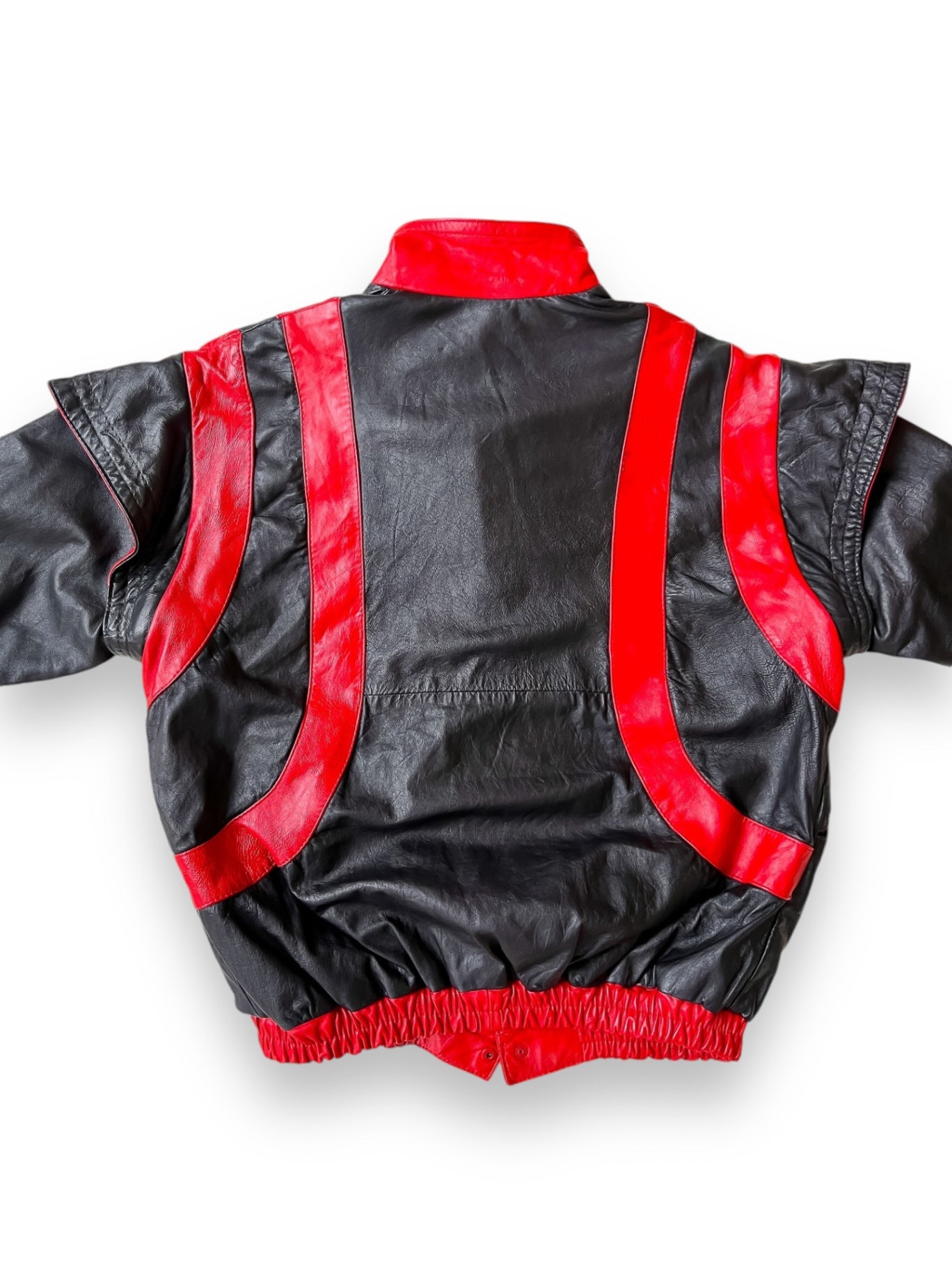 MARTHE - Vintage Jacket M Red and Black