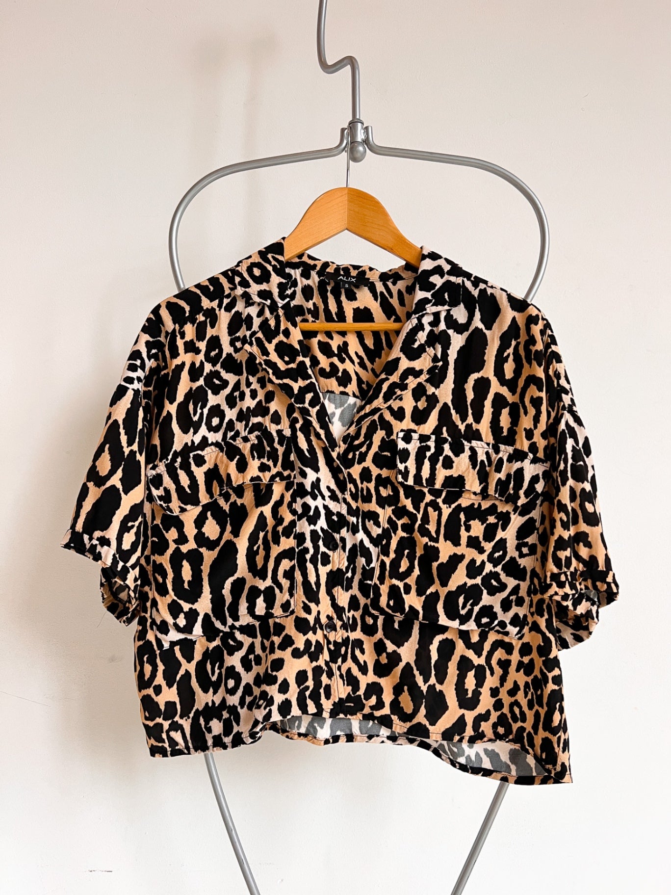 Alix the Label Set S Leopard print