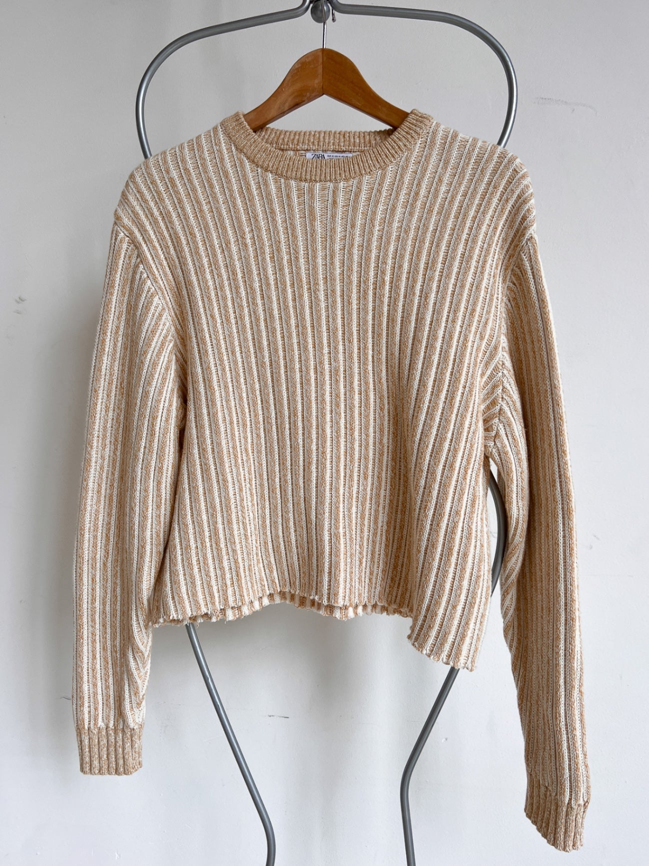 Zara Sweater M Beige