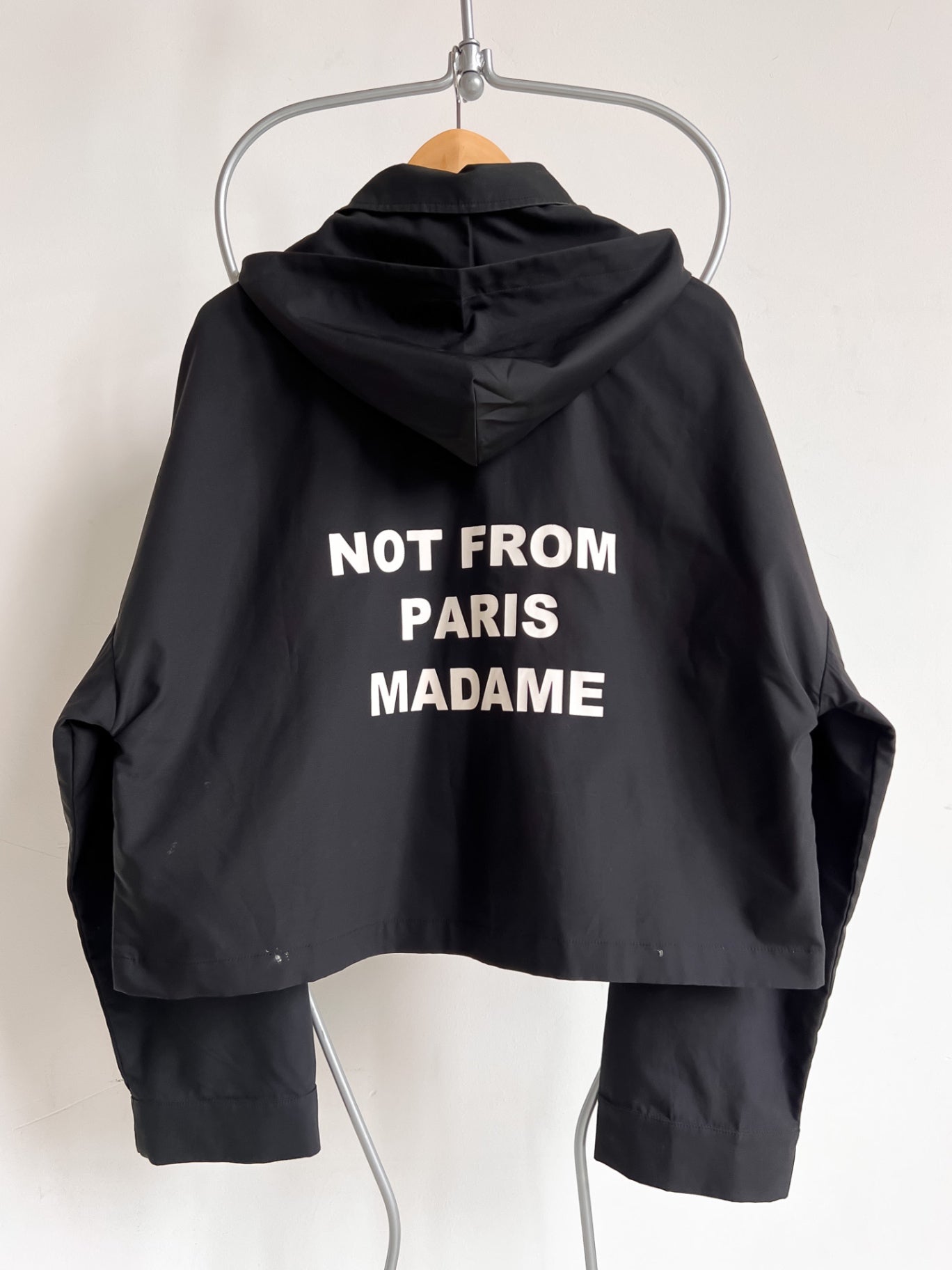 Drôle De Monsieur Hoodie S/M Black