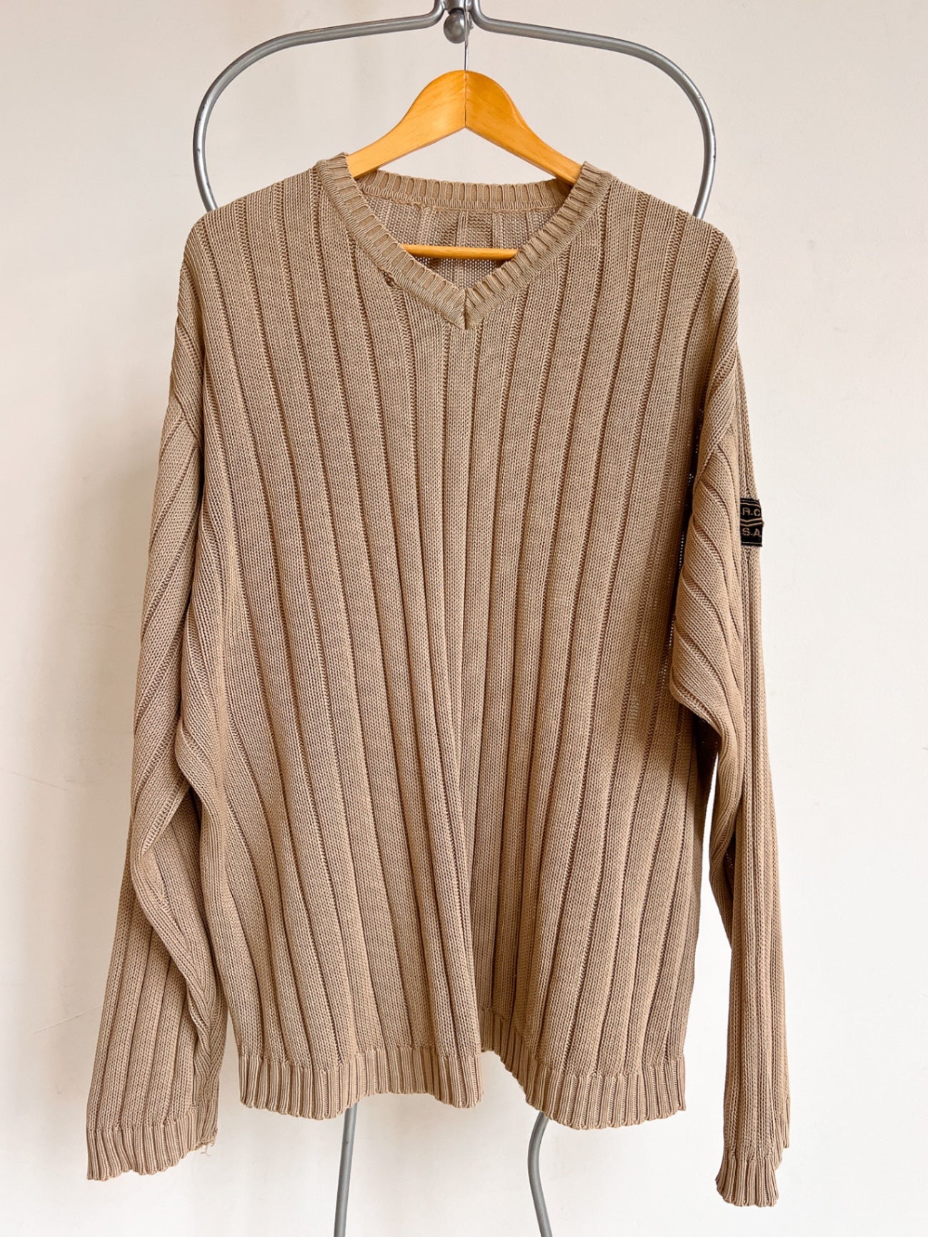 Vintage Sweater L Beige