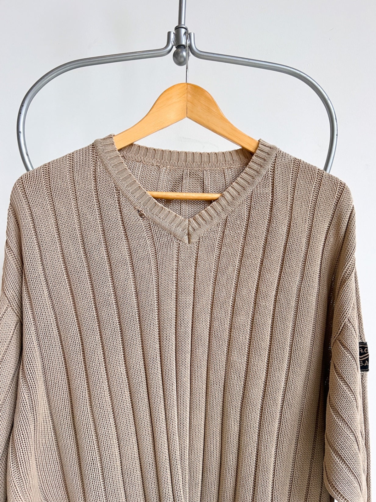 Vintage Sweater L Beige