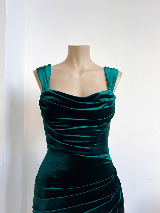 MARTHE - Cocktail dress green