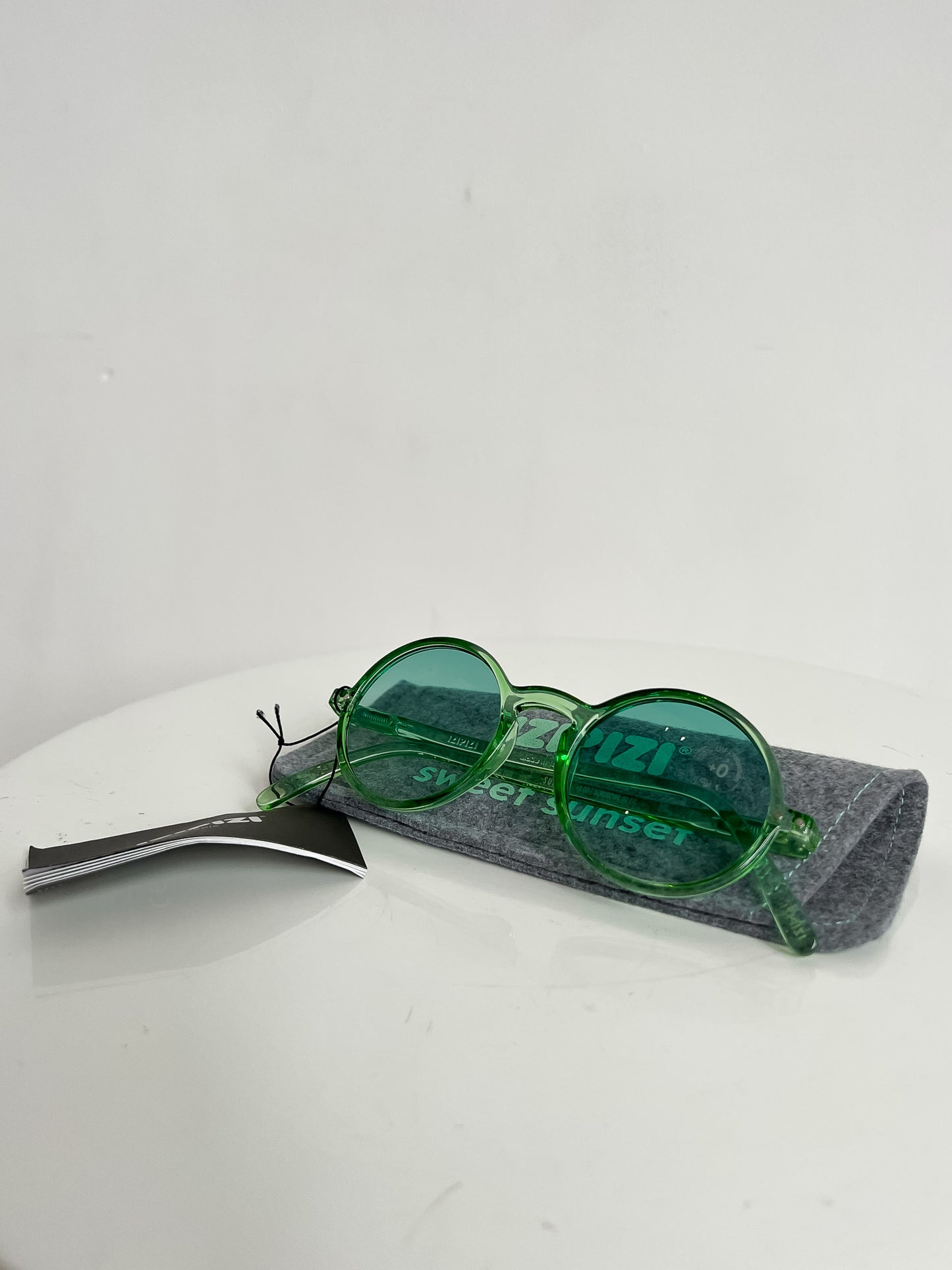 MARTHE - Izipizi Green Sunglasses