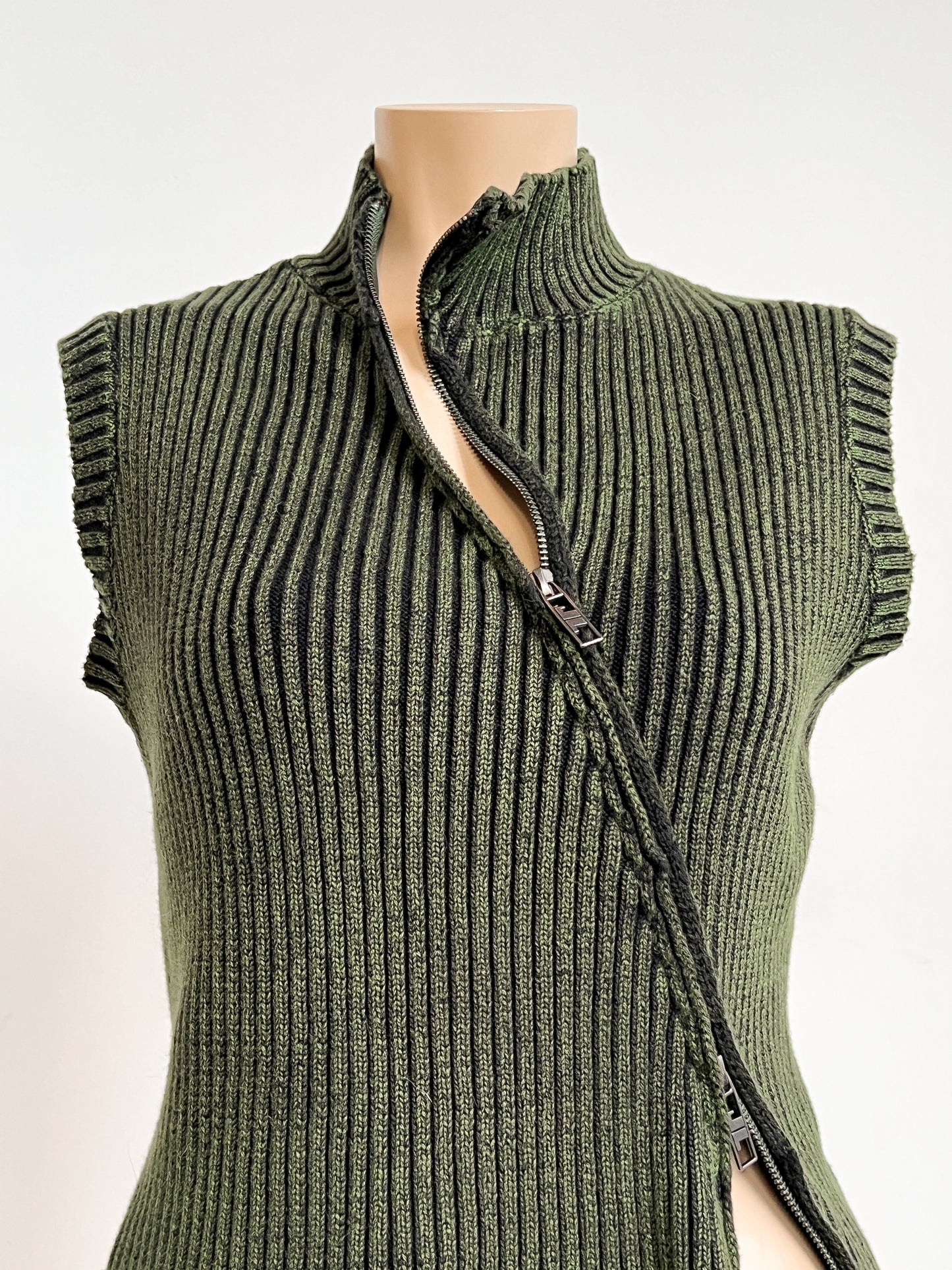 MARTHE - Green zipper