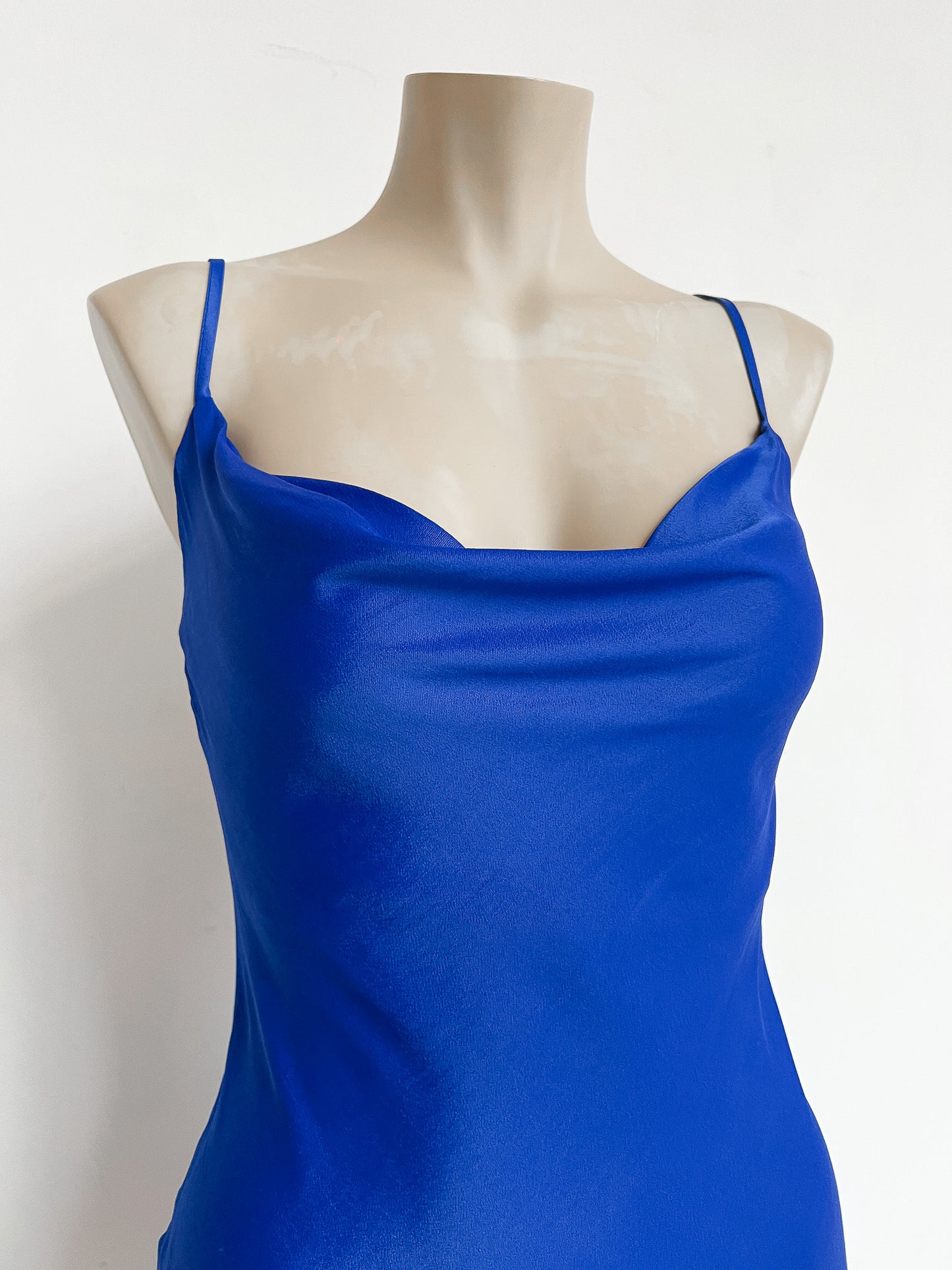 MARTHE - Blue party dress - S