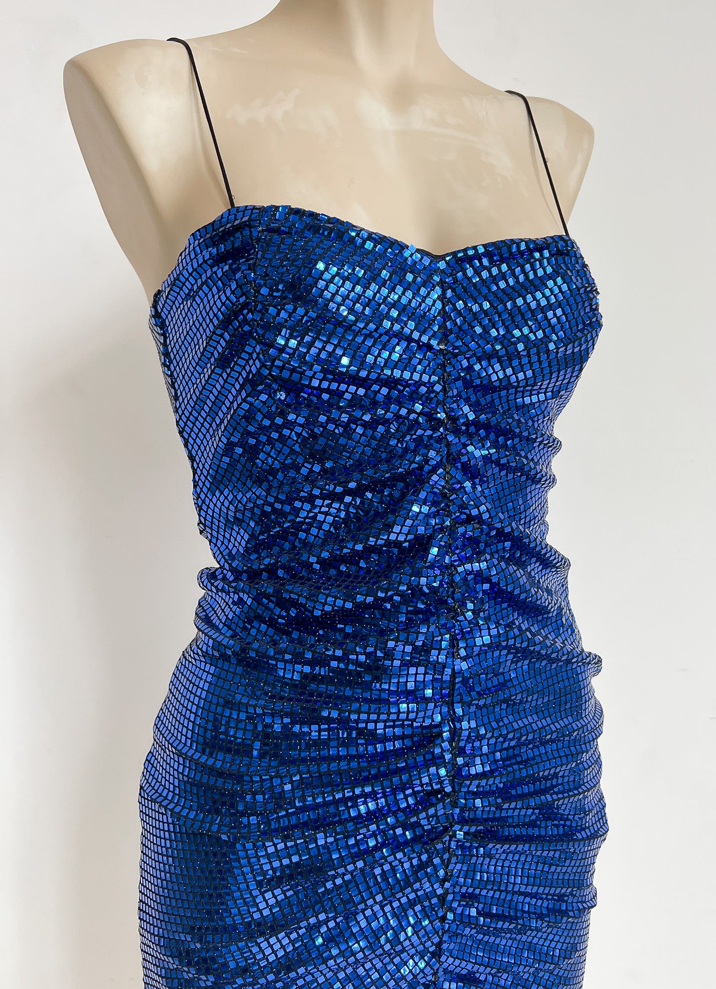 MARTHE - Blue Glitter Dress - XS