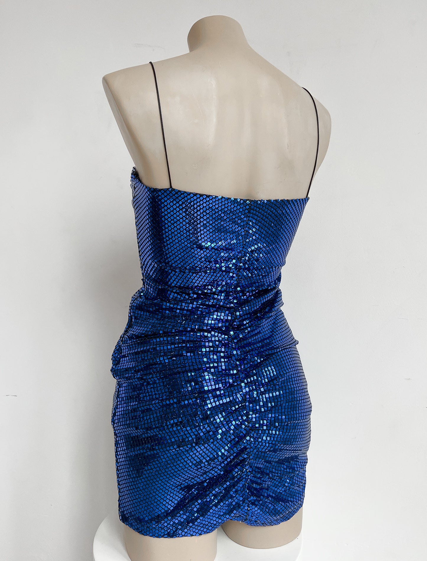 MARTHE - Blue Glitter Dress - XS