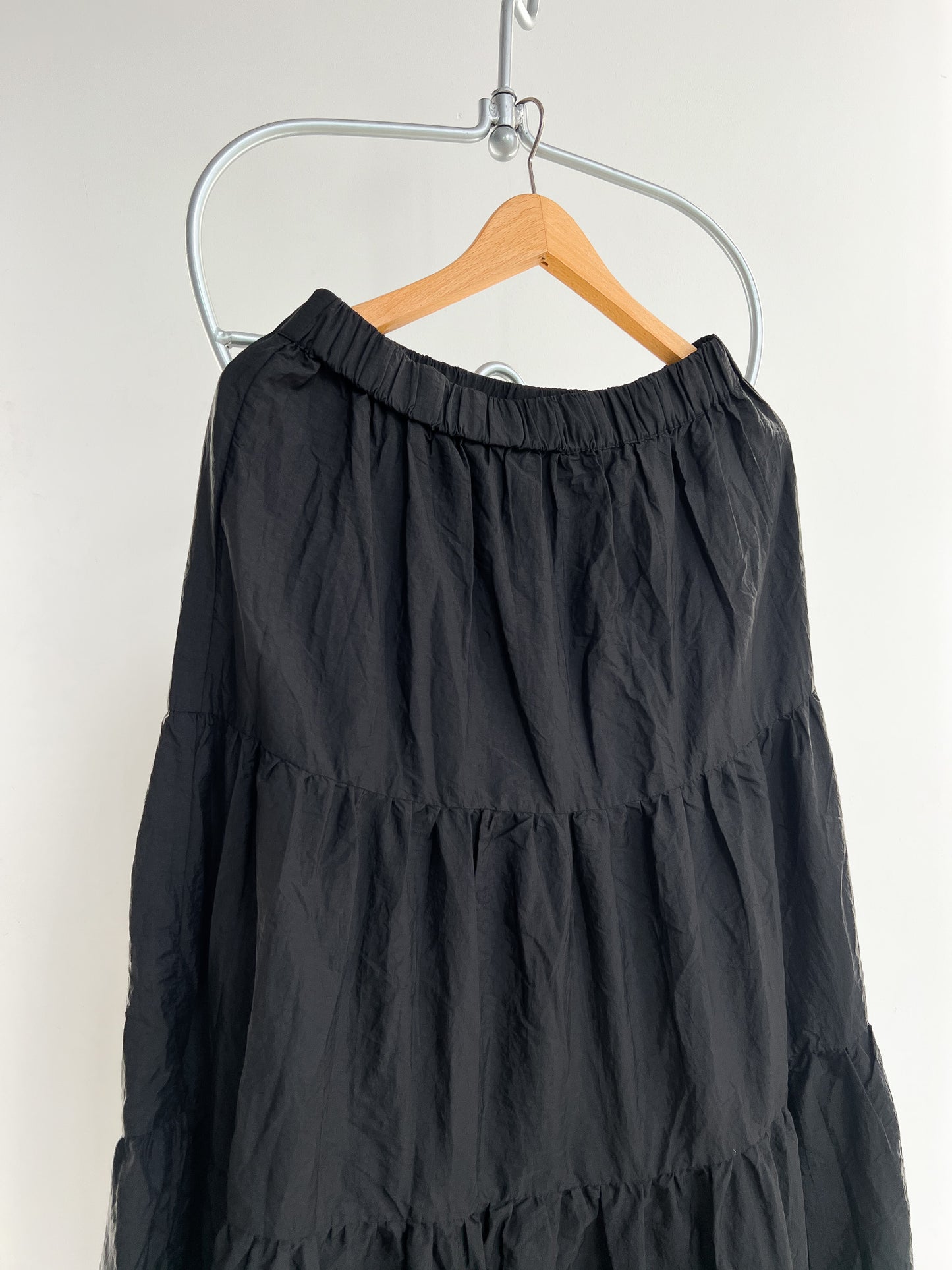 MARTHE - Long black skirt - 40