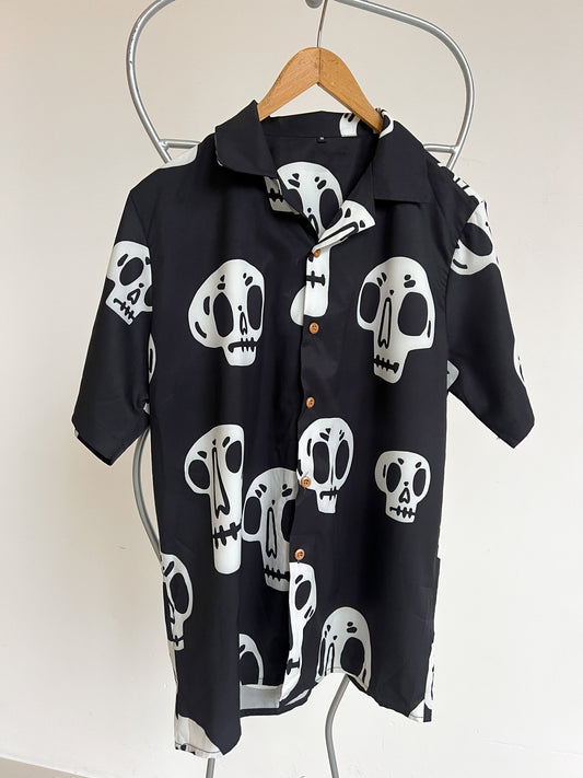 MARTHE - Skull Blouse - M