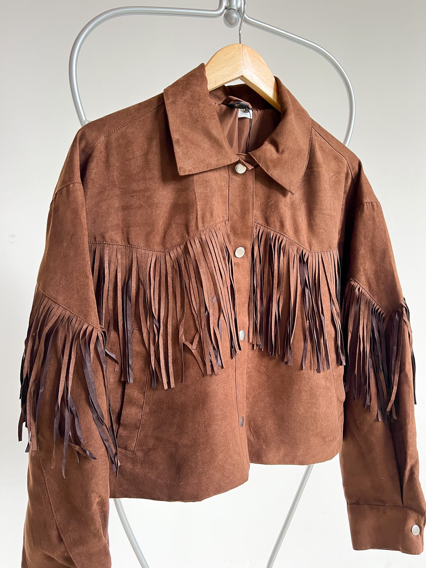 MARTHE - Fringe Jacket — M