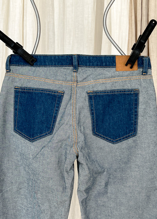 MARTHE - Weekday Fluid Low Reversed Jeans