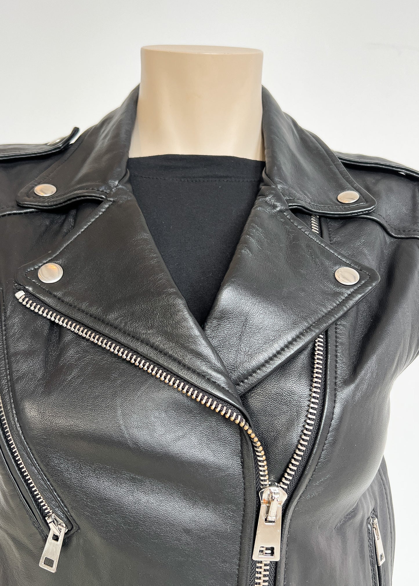 TALISSA - Sleeveless biker jacket - 38