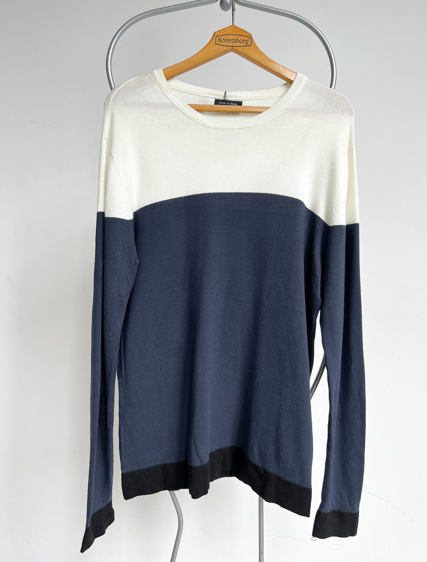 TIMI - White/Navy sweatshirt - l