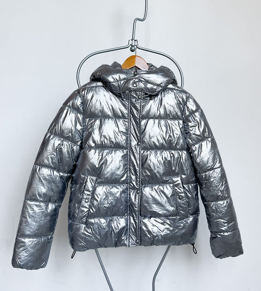 TALISSA - Silver wintercoat - S