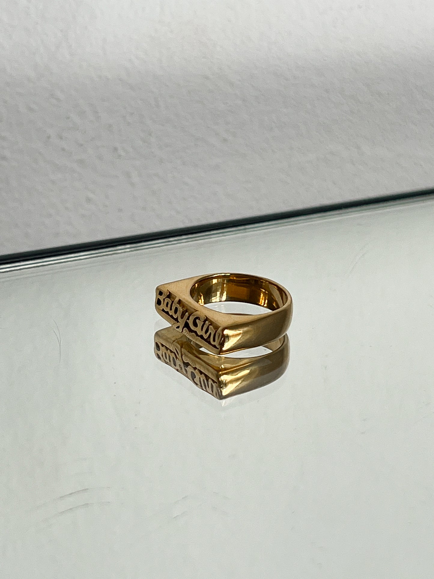 MARTHE - Babygirl goldplated ring