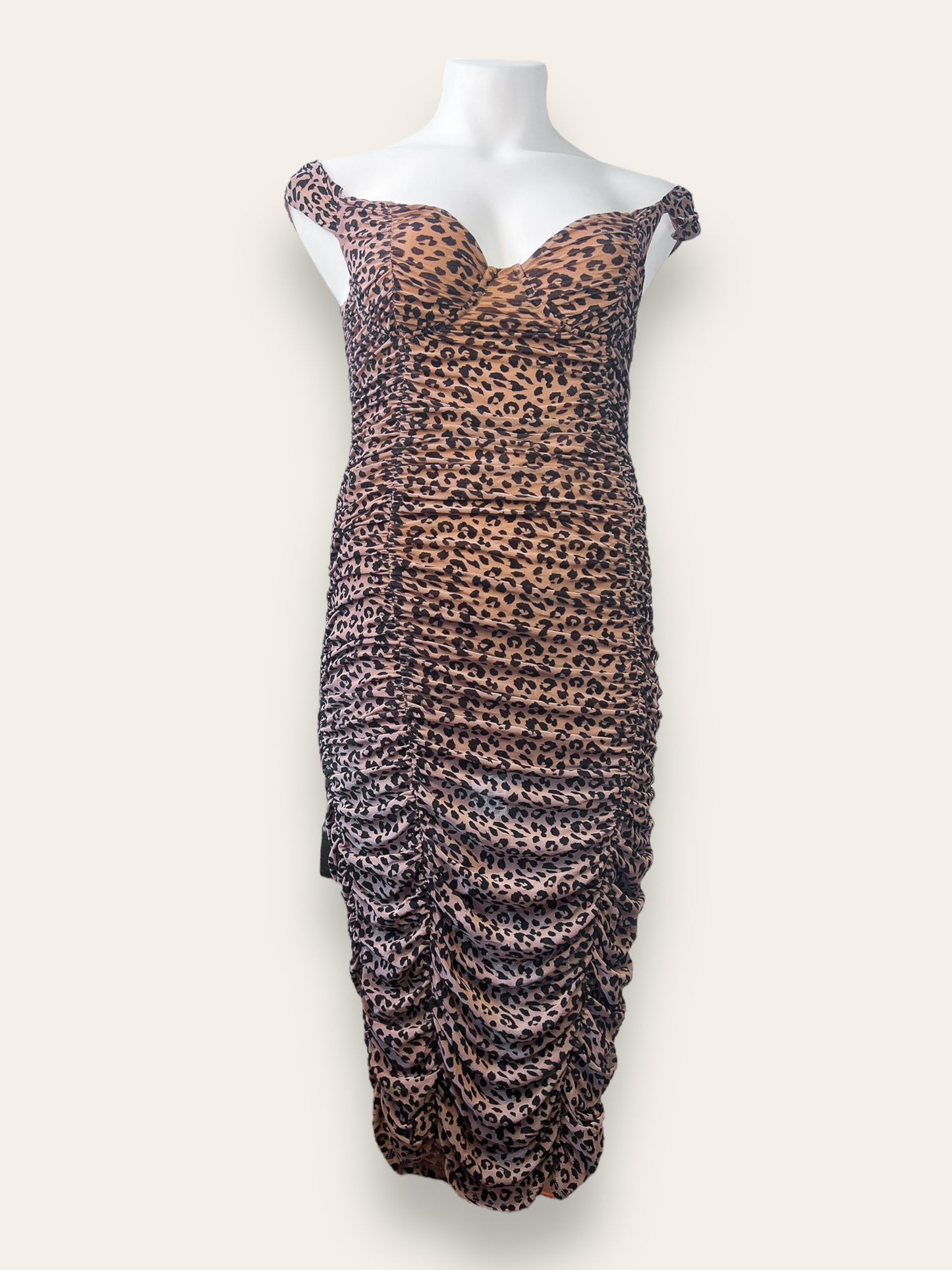 JOANN - Majorelle Tabitha Midi Dress Leopard