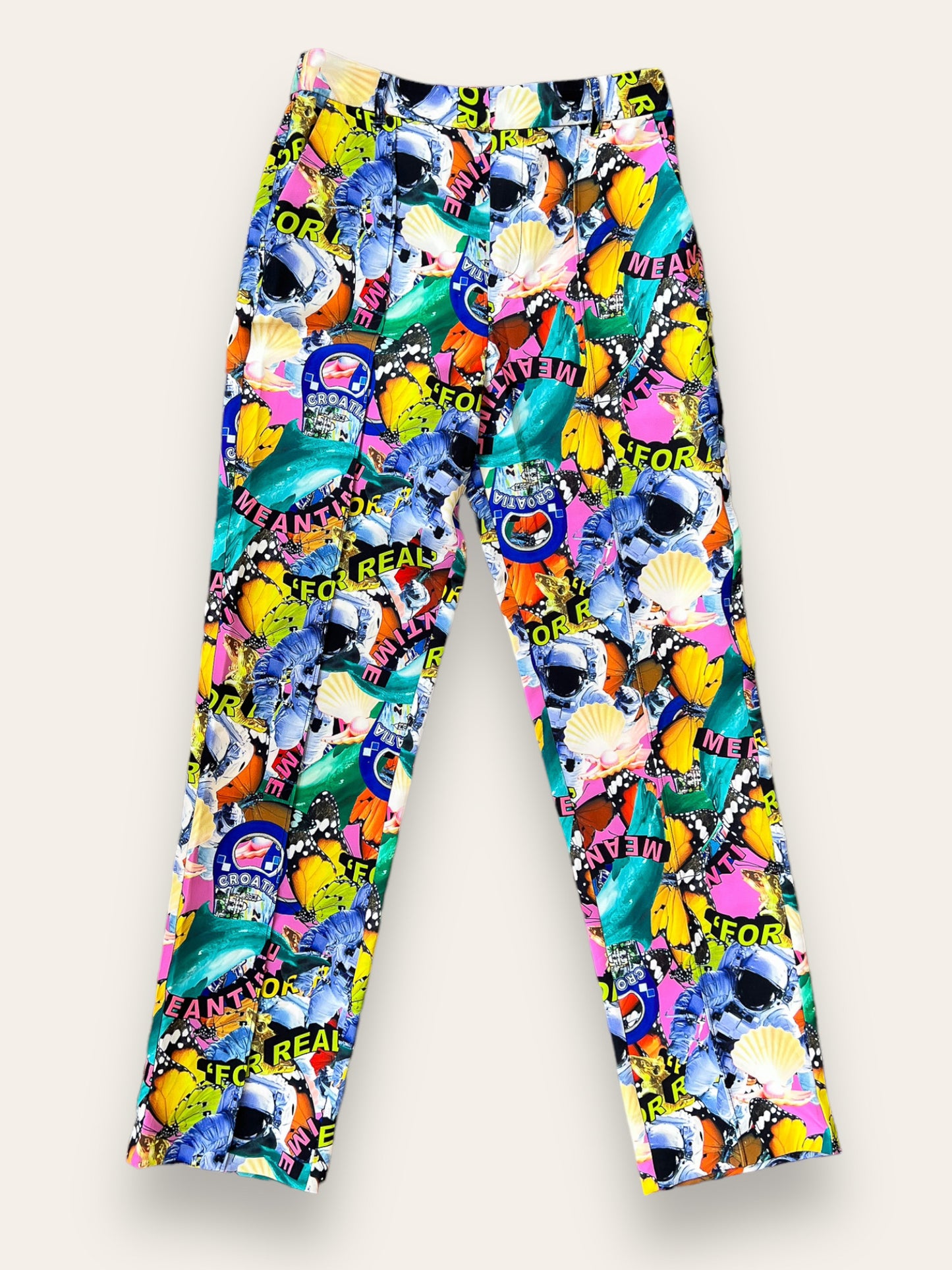 MARTHE - Collusion Print trousers - W28