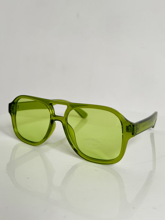 MARTHE - Green Sunglasses