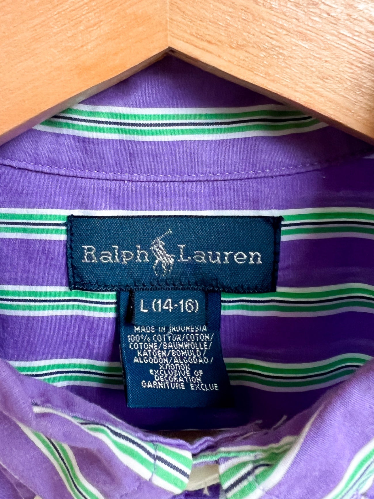 MARTHE - Ralph Lauren Striped blouse - L