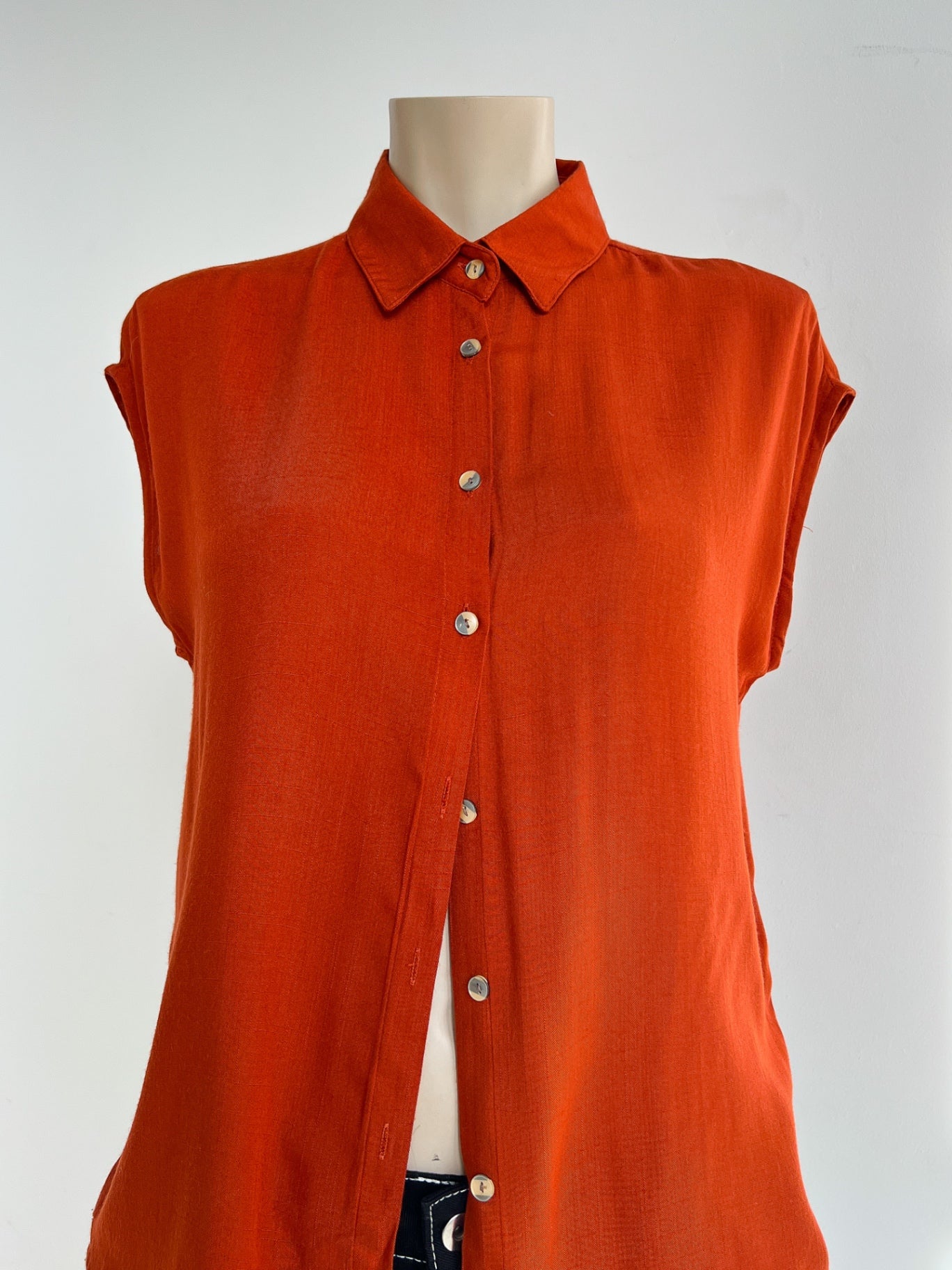 MARTHE - Sleeveless Blouse - S