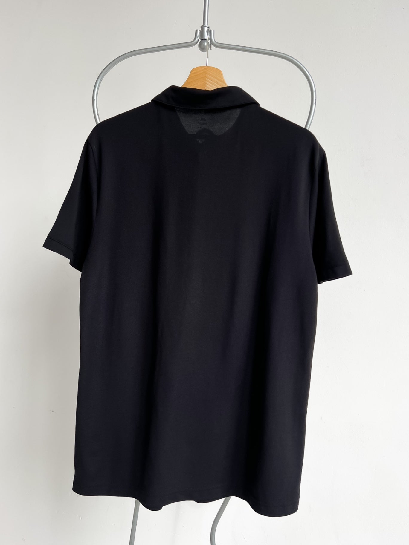 MARTHE - Black polo shirt - L