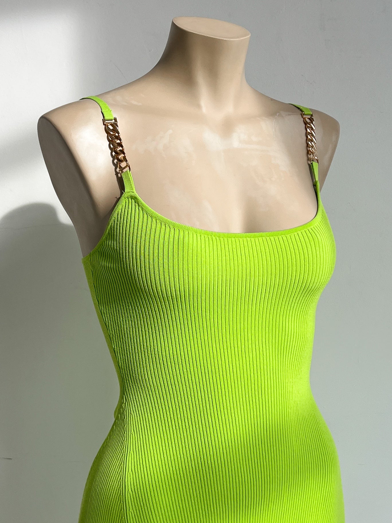 Lime Green Dress - XS