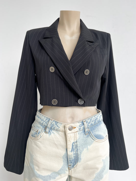 MARTHE - Danielle Guizio Cropped Blazer - S