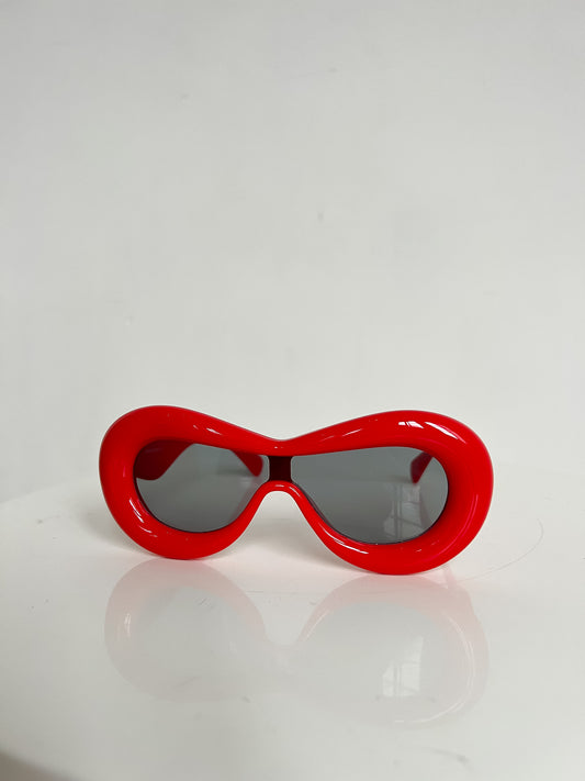 MARTHE - Vintage Red Sunglasses