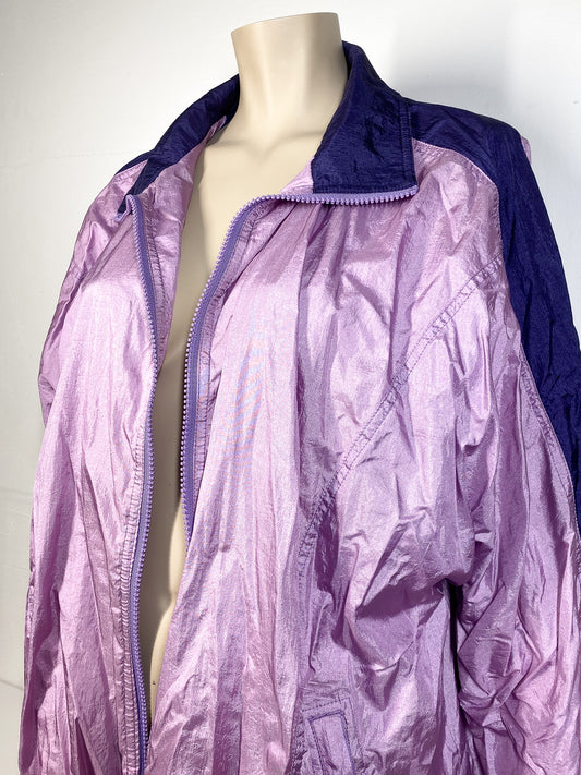 LIZZY - Purple vintage jacket — XL