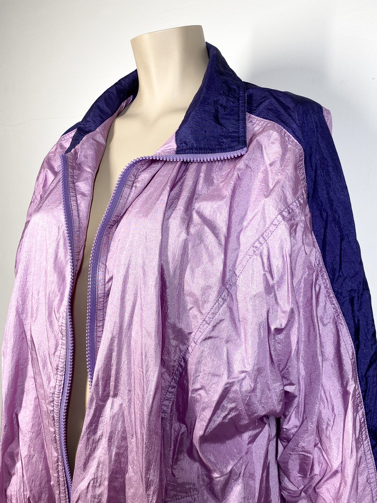 LIZZY - Purple vintage jacket — XL