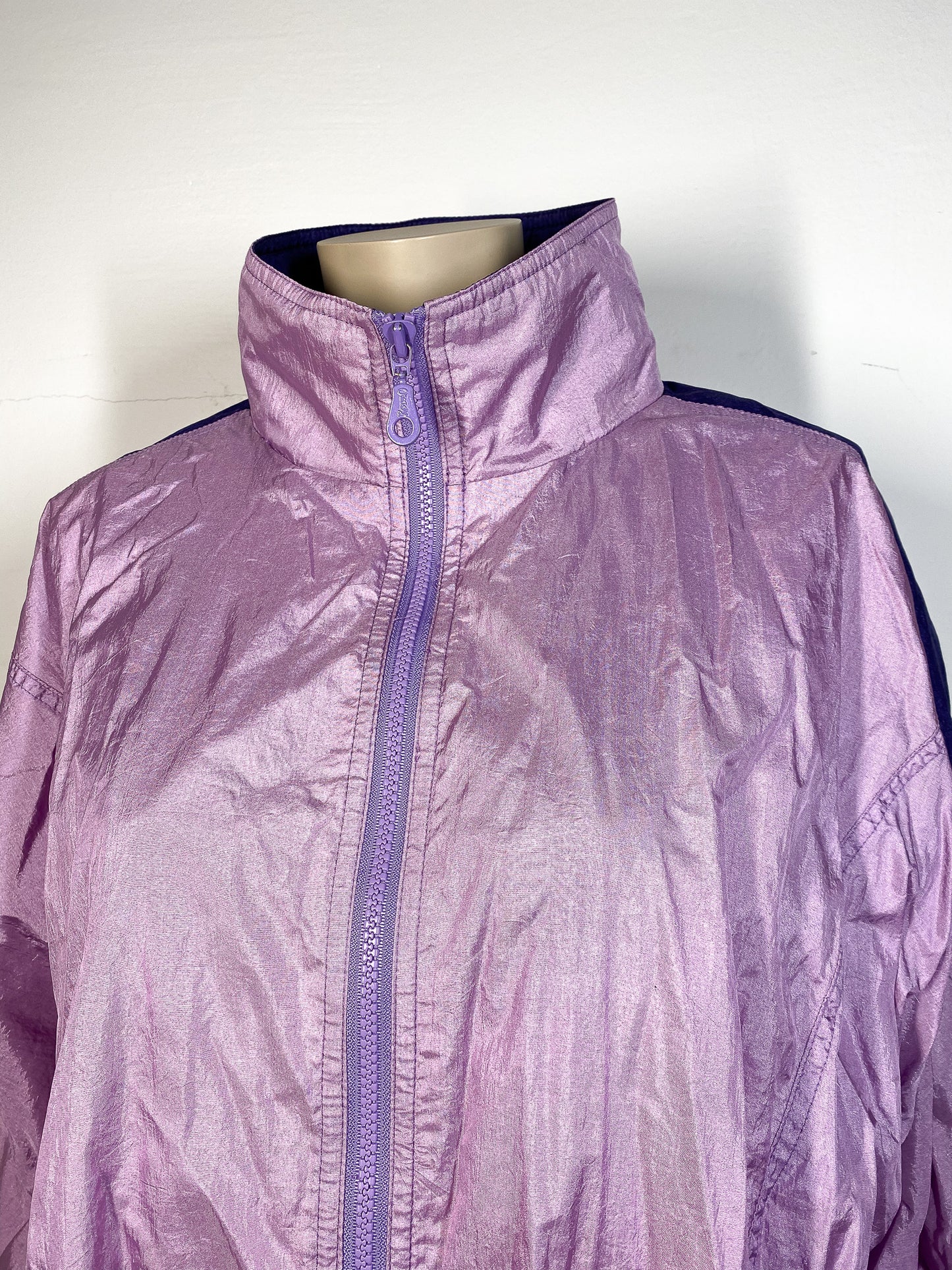 LIZZY - Purple vintage jacket — XL