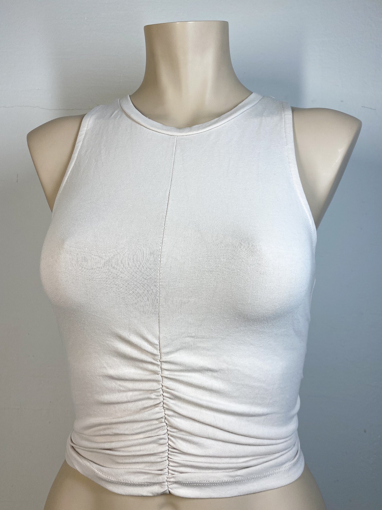 JOANN - White stretch top — L